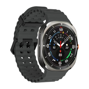 Для Samsung watch7 Ultra Часы ремешок watch7 Ultra пористый дышащий силиконовый ремешок