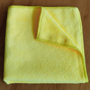 Fine Fiber Towel Car Warp Knitted Car Towel Cutting Edge Square Towel Water Absorbing Non-fading Car Washing Towel Cross-border Supply