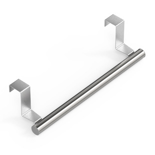 New cross-border products stainless steel towel rack non-perforated towel bar bathroom single-pole towel rack pendant