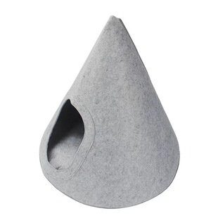 Cat Nest winter cat nest closed sense of security simple pet kennel felt Winter cat Nest warm without mat
