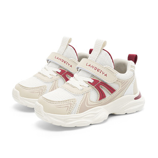 Boys' shoes 2025 spring new children's non-slip running sneaker large boys soft bottom father shoes