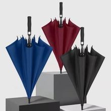 Golf umbrella large storm-resistant double long handle umbrella high-end gift advertising umbrella straight umbrella custom small batch