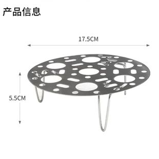 Stainless Steel Steamer Rack Steamer Rack Steamed Fishes Steamed Fish Steamed Vegetables Steamed Plate Steamed Lattice Steamer Pressure Pot Rack Steamed Egg Rack