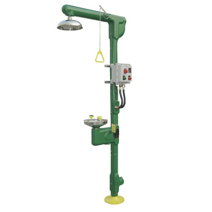 Yuexiang Wholesale Abs304 Stainless Steel Emergency Shower Eyewash Composite Explosion-Proof Electric Heated Eyewash