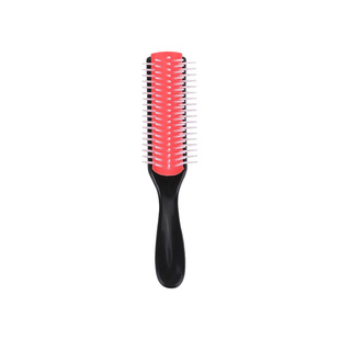 Factory direct Barber curly hair care styling comb black removable size ribs plastic nine-row comb