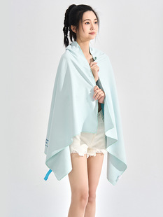Swimming Quick-drying Bath Towel Absorbent Shawl Wearing Cloak Bath Towel Travel Portable Warm Beach Towel