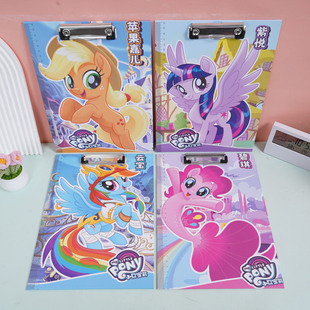 Creative pony Polly A4 board clip student painting examination pad multi-functional scale board clip primary school students like