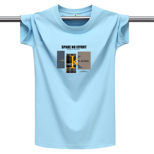 2025 summer tide brand short sleeve T-shirt men's and women's Korean fashion ins casual jacket T-shirt manufacturers a generation of hair
