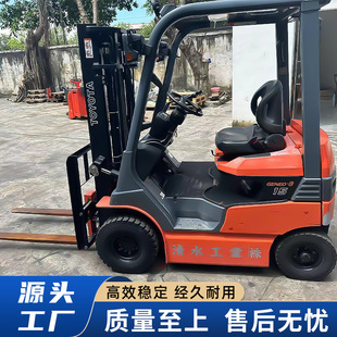 Forklift Rental Linde Electric Forklift Sells 2 Tons 7FB15 Storage Warehouse Four-wheel Car Lifting Stacker