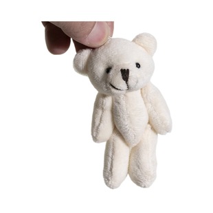 Winter Super Cute Children's Rabbit Ears Backpack Bear Bag Plush Toy Girl's Kindergarten Schoolbag