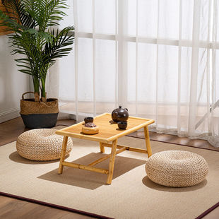 Short Coffee Table Tea Table Simple Tatami Table and Chair Japanese Style Bay Window Balcony Small Table Kang Table Low Table Floor Table