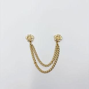 Chain Magnetic Buckle Pants Anti-dragging Magnetic Buckle Cuff Metal Fixing Buckle Adjustable Leg Length Shorter Artifact