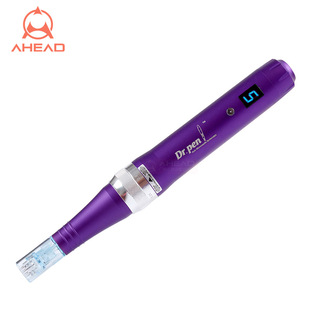 Dr.pen electric microneedle instrument X5 wireless with LED digital display screen spiral microneedle needle H2 small white pen