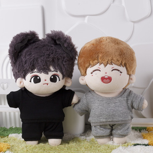 10CM doll in stock no attribute cotton doll sweater 15CM20cm cotton doll clothes sweater wholesale
