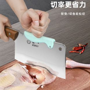 Silicone knife back hand protector vegetable cutting bone racket thickened non-slip hand protector kitchen knife Universal