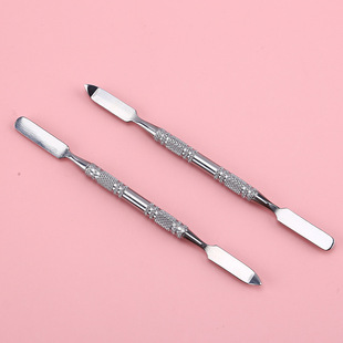 Stainless Steel Palette Handheld Acrylic Palette Set Transparent Blending Liquid Foundation Nail Makeup Palette