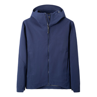 High-end single-layer jacket soft shell men's and women's waterproof jacket warm ski mountaineering suit long sleeve heat seal coat
