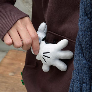 Mickey's Small Hand High Pony Tail Grab Clip small size Half Tie Hair Full Back Head South Korea Advanced Sense Ins Clip Hairpin