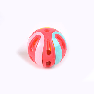 50mm Bell Children's Toys Colorful Pet Cat Toys Colorful Assembled Hand-made Bell Small Gift Award Toys