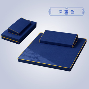 Cushion Meditation Cushion Futon Buddha Paying Cushion Meditation Sitting Cushion Home Folding Thickened Fabric Coconut Brown Kneeling Cushion