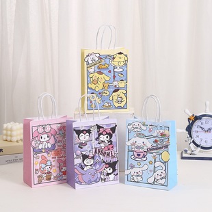 Новая сумка Sanrio Симпатичный печатный упаковочный пакет конфеты подарочный пакет оптовый пакет для покупок крафт-бумажный пакет