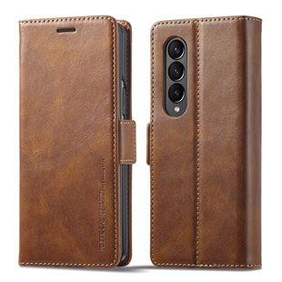 Применимо для Samsung Z Fold6 противоугонная щетка мобильный телефон кожаный чехол z fold4 раскладушка карта магнитного притяжения бизнес-чехол