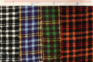 Brushed Small Plaid Clothing/shoes, Hats/bag Fabrics, Beautiful Prices, Shaoxing Fabrics