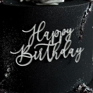Новые товары Трансграничные ins ветер акриловый торт украшения happy birthday торт украшения десерт стол