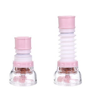 Faucet splash-proof shower filter extender kitchen universal rotatable telescopic nozzle tap water filter