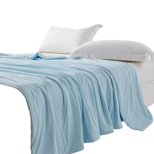 Class A Cool Tencel Summer Quilt Solid Color Ice Cream Watermelon Summer Quilt Air-conditioning Quilt Washable Single Double Thin Quilt