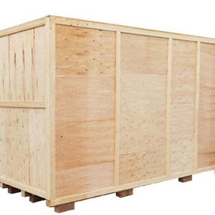 Zhejiang foreign trade export wooden box transportation heavy-duty fumigation-free plywood manufacturer domestic logistics packing box