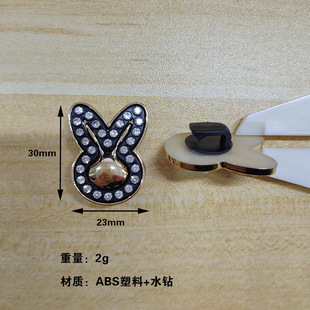 Internet Celebrity ins Mickey Mouse Bear Shoe Clip Buckle DIY Shoelace Decoration Accessories Alloy Decorative Buckle Wholesale