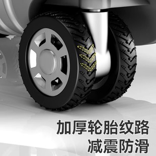 Luggage case wheel rubber sleeve mute trolley case roller sleeve suitcase protective sleeve replacement silicone universal wheel sleeve