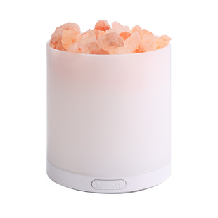 USB bedroom office humidifier dormitory desktop mineral salt lamp colorful night light humidifier aromatherapy machine