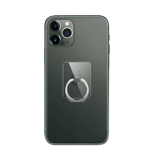 Прозрачная металлическая пряжка кольца PC Акрил прозрачная пряжка кольца кристалл держатель кольца алмаз кольцо держатель мобильного телефона