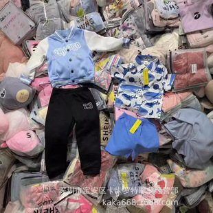 Clear goods supply summer patpat cross-border e-commerce children's clothing brand discount T-shirt skirt tail miscellaneous Kids mix