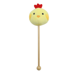 Cartoon massage hammer knock music house knock hammer knock back stick bilus creative plush toys wholesale