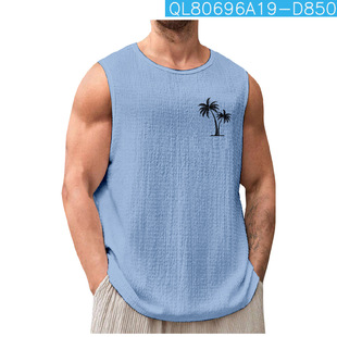 2024 New Cross Border plus size Shirt Printed Men's Loose Trendy Short Sleeve Lel Shirt
