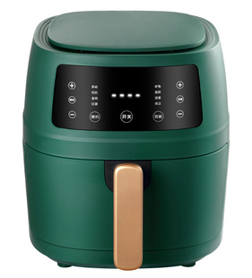 English 8L Large Capacity Multifunctional Air Fryer Home Smart Touch Screen LCD Air Fryer