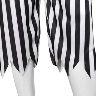 Pirate Costume Children's Costume Halloween cosplay Caribbean Pirate Captain Costume Striped Children's Costume
