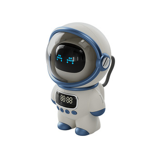 AI Smart Intercom Audio Spaceman Smart Bluetooth Audio Alarm Clock Home Creative Radio TF Card FM Clock