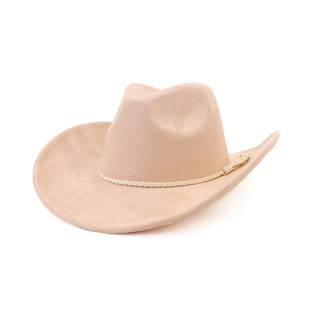 AliExpress Amazon eBay Big Along Peach Top Suede Western Denim Top Hat Jazz Hat Fashion Hat Vintage
