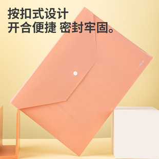 Deli PP301 File Bag a4 Thin Plastic Folder Office Supplies File Classification Book Large Capacity Storage