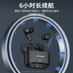 Mi9ANC active noise reduction wireless bluetooth headset e-sports game low latency long endurance e-commerce cross-border hot sale