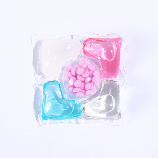 Laundry gel beads fragrance retention beads three-in-one instant film decontamination mite removal household laundry detergent protective clothing color protection loose beads wholesale