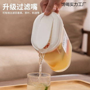 Japanese Refrigerator Cold Water Kettle Household High Temperature Resistant Large Capacity Cold Water Cup Summer Drink Kettle Picnic Drink