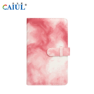 Polaroid 3-Inch 64/96/128 Photo Album Customized Pu Leather Fantasy Cloud Pattern Small Card Album Customized