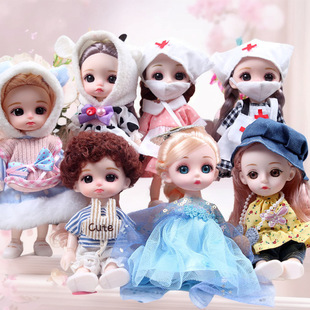 Hot House Doll Set Gift Box Children's Day Gift Doll Girl Princess Children's Toys Wholesale