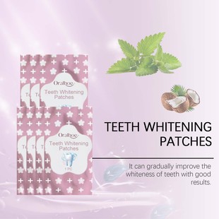 ORALHOE Облегчение зубов пластырь очищает рот от пятен зубов