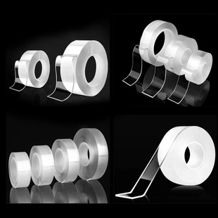 Double sided adhesive, transparent mesh, nano tape, waterpro